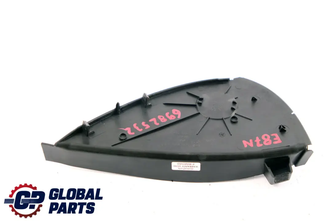 Dashboard Left N/S Trim End Cap Black to BMW 1 Series E87N Cover with Part number 6982531 BMW 1 Series E87N Cover Dashboard Left N/S Trim End Cap Black - SKU 9124919 - Part number 6982531