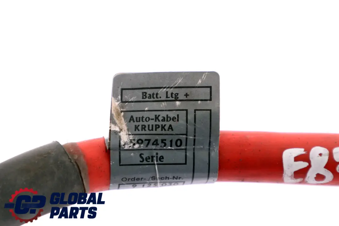 Cavo Cablaggio BMW E81 E87 Benzina N43 Positivo Batteria Benzina 116I 118I 120I per con numero di parte 9125030 Cavo Cablaggio BMW E81 E87 Benzina N43 Positivo Batteria Benzina 116I 118I 120I - SKU 9125030 - Numero di parte 9125030