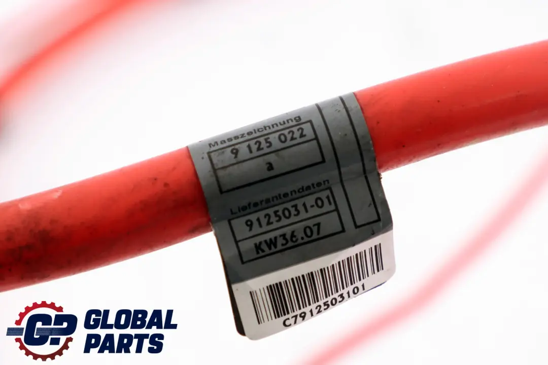 BMW 1 E81 E87 LCI Conduite Batterie Plus Cable de la Faisceau Cables - SKU 9125031 - Numéro de pièce 9125031