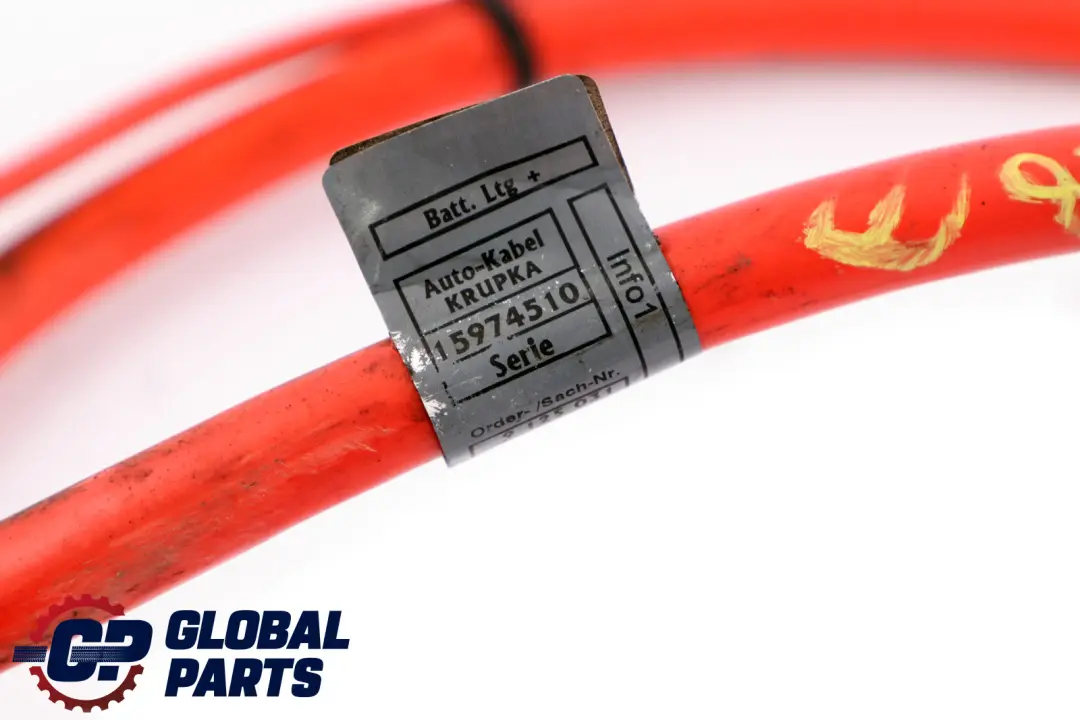 BMW 1 Series E81 E87 LCI Positive Battery Lead Cable Wiring - SKU 9125031 - Part number 9125031