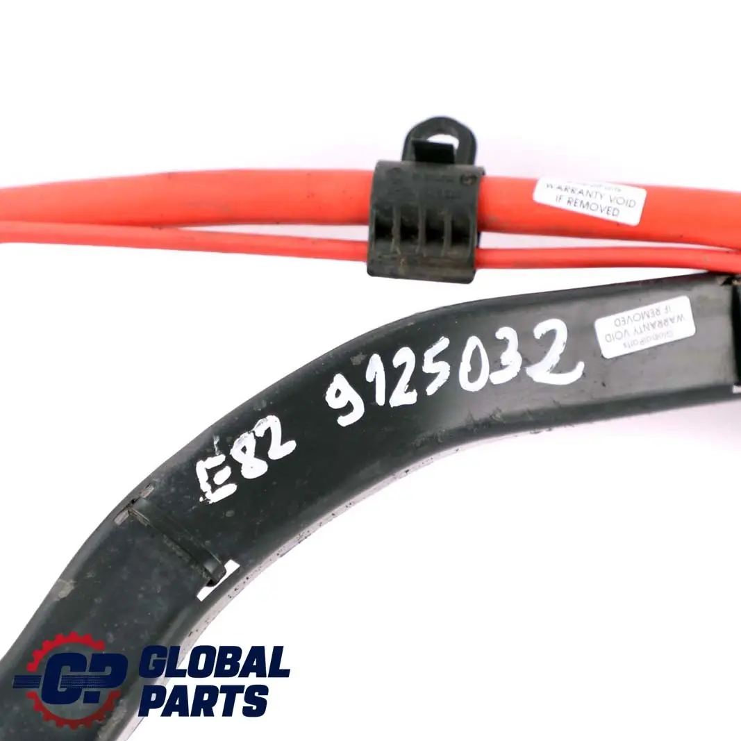 Positive Battery Lead Cable Wiring Petrol to BMW 1 er E82 E88 125i 135i with Part number 9125032 BMW 1 er E82 E88 125i 135i Positive Battery Lead Cable Wiring Petrol - SKU 9125032 - Part number 9125032