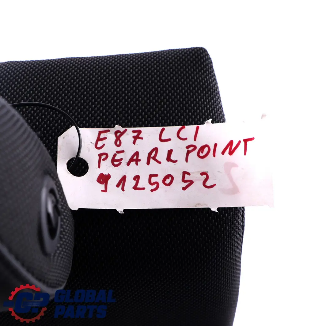 BMW 1 E81 E87 LCI Rear Seat Right O/S Backrest Cover Fabric Leather Pearlpoint - SKU 9125052 - Part number 9125052
