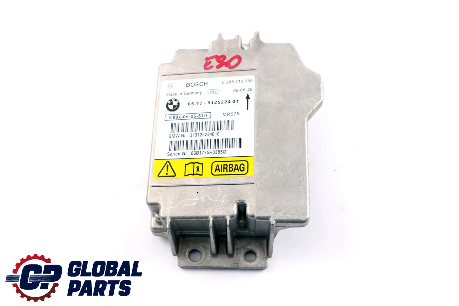 BMW E87 E90 E91 Unidad De Control Airbag ECU NO CRASH DATA 9125224
