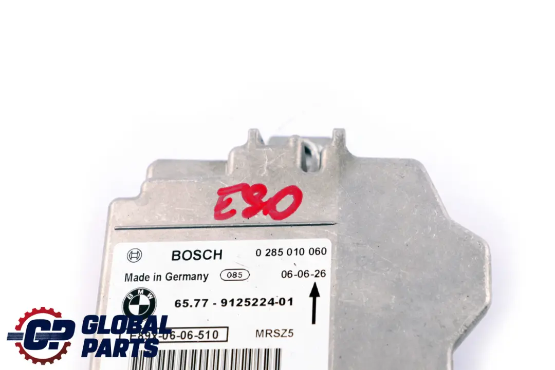 BMW E87 E90 E91 Unidad De Control Airbag ECU NO CRASH DATA - SKU 9125224 - Número de pieza 65779125224