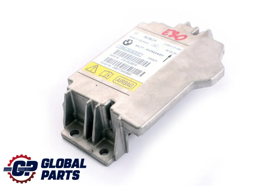 BMW E87 E90 E91 Unidad De Control Airbag ECU NO CRASH DATA - SKU 9125224 - Número de pieza 65779125224