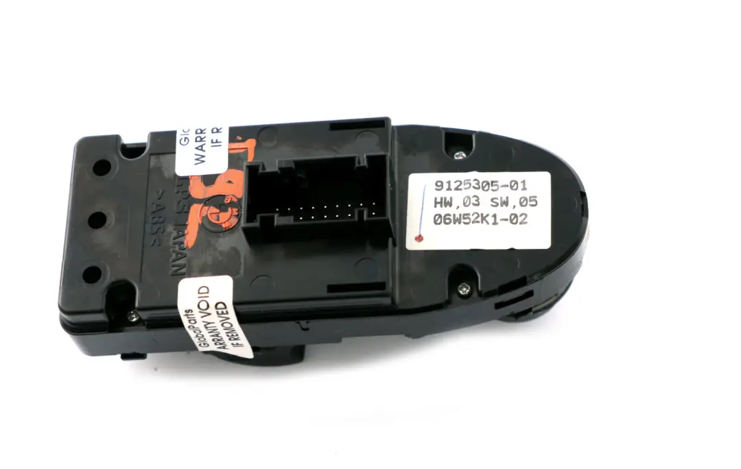 Interruptor Elevalunas Lado Conductor Memoria Asiento para BMW E92 E92N LCI con número de pieza 9125305 BMW E92 E92N LCI Interruptor Elevalunas Lado Conductor Memoria Asiento - SKU 9125305 - Número de pieza 9125305
