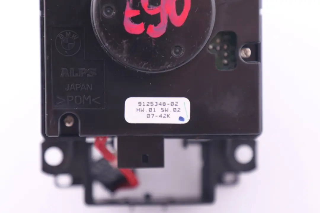 Idrive Centralina Manopola Interruttore BMW E81 E87 E90 E91 E92 - SKU 9125348 - Numero di parte 9125348