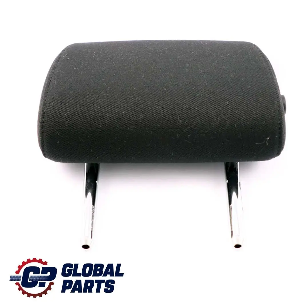 BMW E87 LCI Tela Elektra Antracita Asiento Trasero Reposacabezas Central Medio