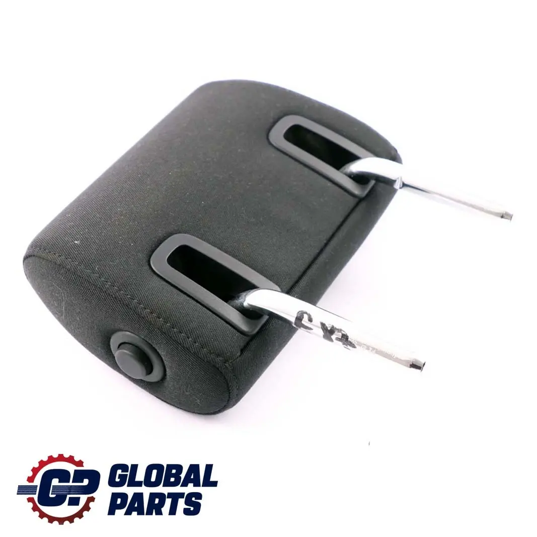 Tela Elektra Antracita Asiento Trasero Reposacabezas Central Medio para BMW E87 LCI con número de pieza 9125466 BMW E87 LCI Tela Elektra Antracita Asiento Trasero Reposacabezas Central Medio - SKU 9125466 - Número de pieza 9125466