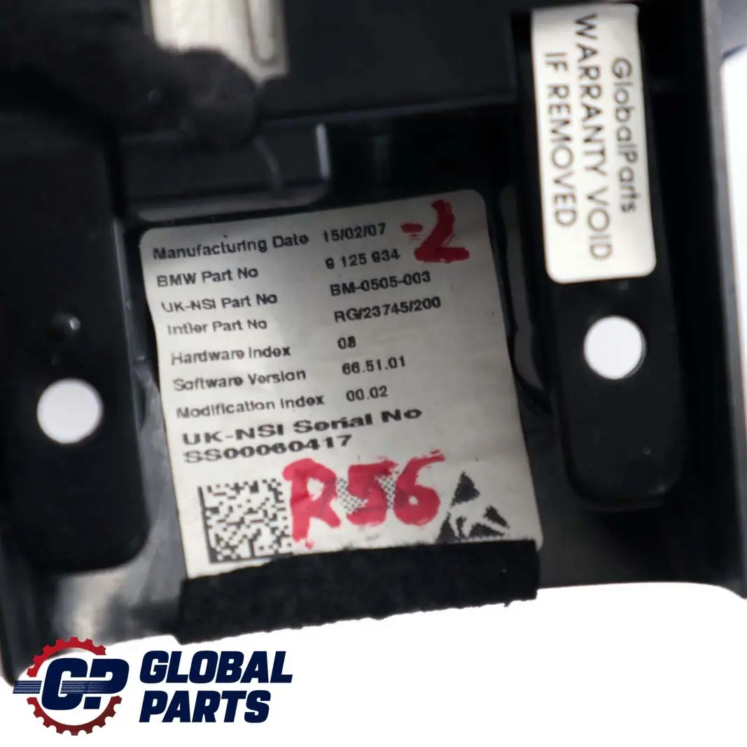 Compte-Tours Compteur De Tours pour Mini Cooper One R56 R57 R59 R60 R61 à propos du numéro de pièce 9125934 Mini Cooper One R56 R57 R59 R60 R61 Compte-Tours Compteur De Tours - SKU 9125934-2 - Numéro de pièce 9125934