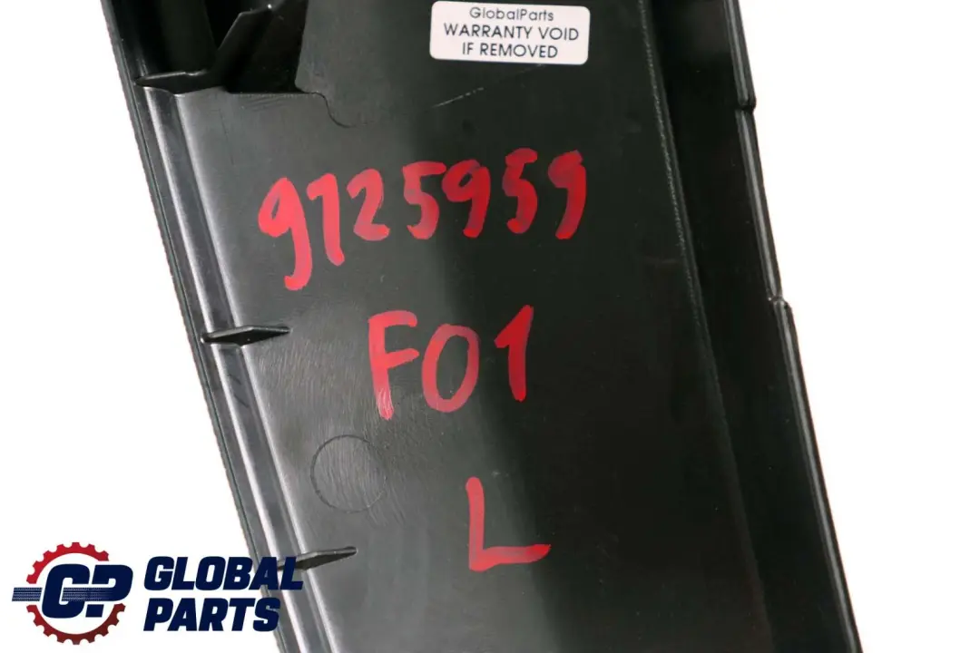 BMW 7 er F01 F02 LCI Blende C-Säule Unten Links Schwarz 9112885 - SKU 9125959 - Teilenummer 9125959