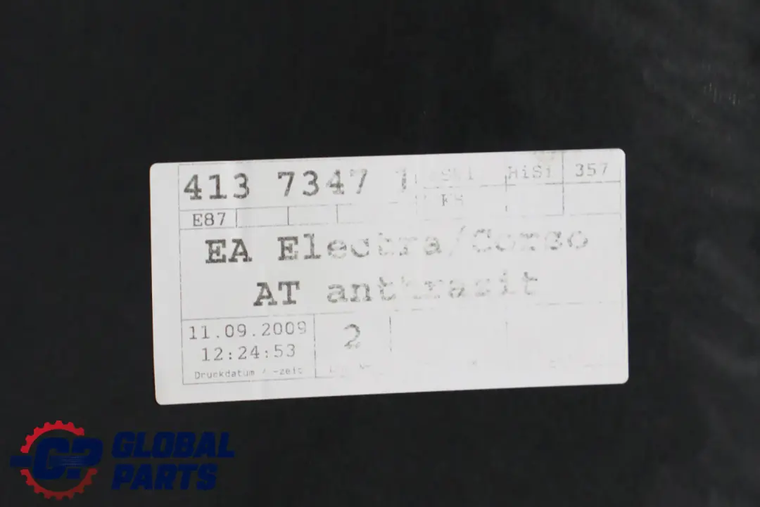 Funda Asiento Tela Interior Asientos Traseros Elektra para BMW 1 SERIE E87 LCI con número de pieza 9126013 BMW 1 SERIE E87 LCI Funda Asiento Tela Interior Asientos Traseros Elektra - SKU 9126013 - Número de pieza 9126013