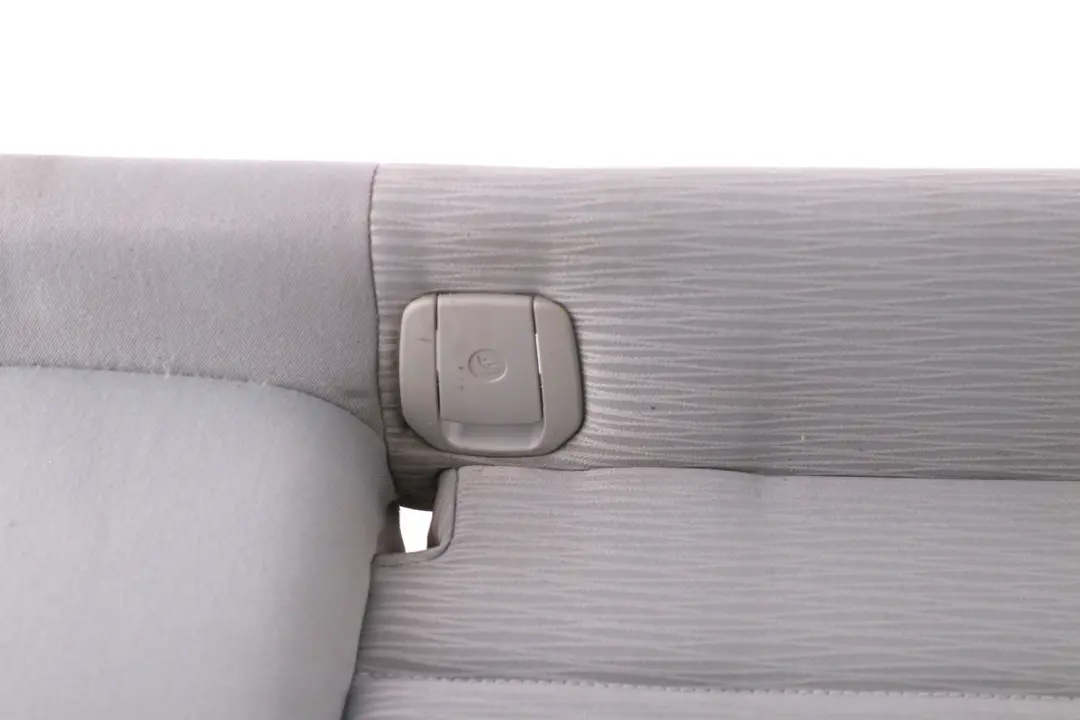 BMW 1 Series E87 LCI Rear Seat Couch Bench Sofa Cloth Elektra Alaska Grey - SKU 9126014 - Part number 9126014