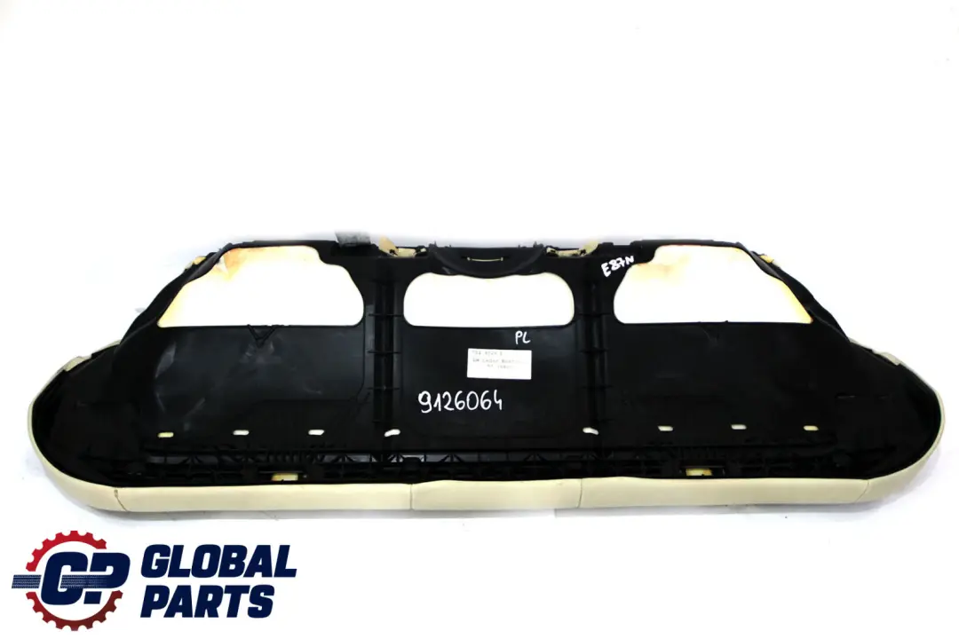 BMW 1 Serie E87 LCI Reference Siege Arriere Cuir Boston Citron - SKU 9126064 - Numéro de pièce 9126064