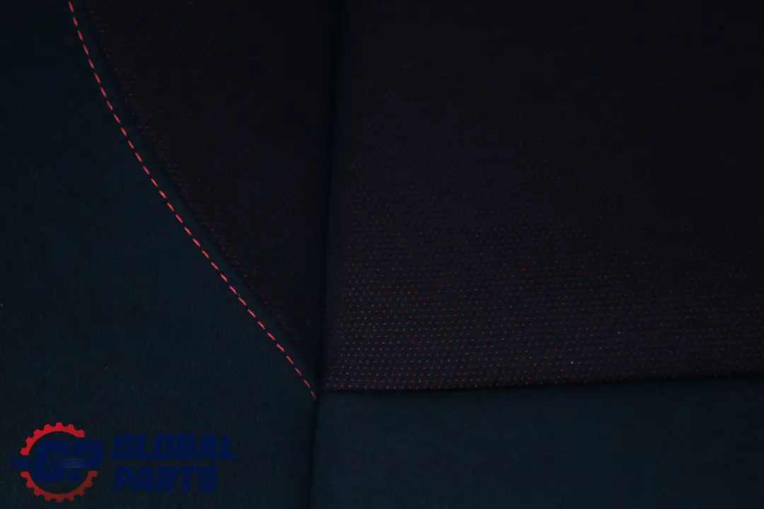 BMW 1 E87 LCI Rear Seat Couch Bench Sofa Cloth Fabric Network Cranberry Red - SKU 9126100 - Part number 9126100