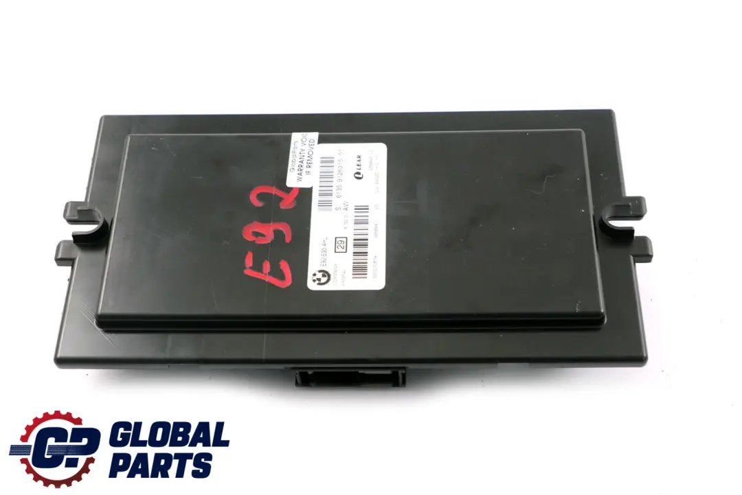 Module D'éclairage ECU LCM Footwell Module AHL FRMFA pour BMW E92 à propos du numéro de pièce 9126315 BMW E92 Module D'éclairage ECU LCM Footwell Module AHL FRMFA - SKU 9126315 - Numéro de pièce 9126315