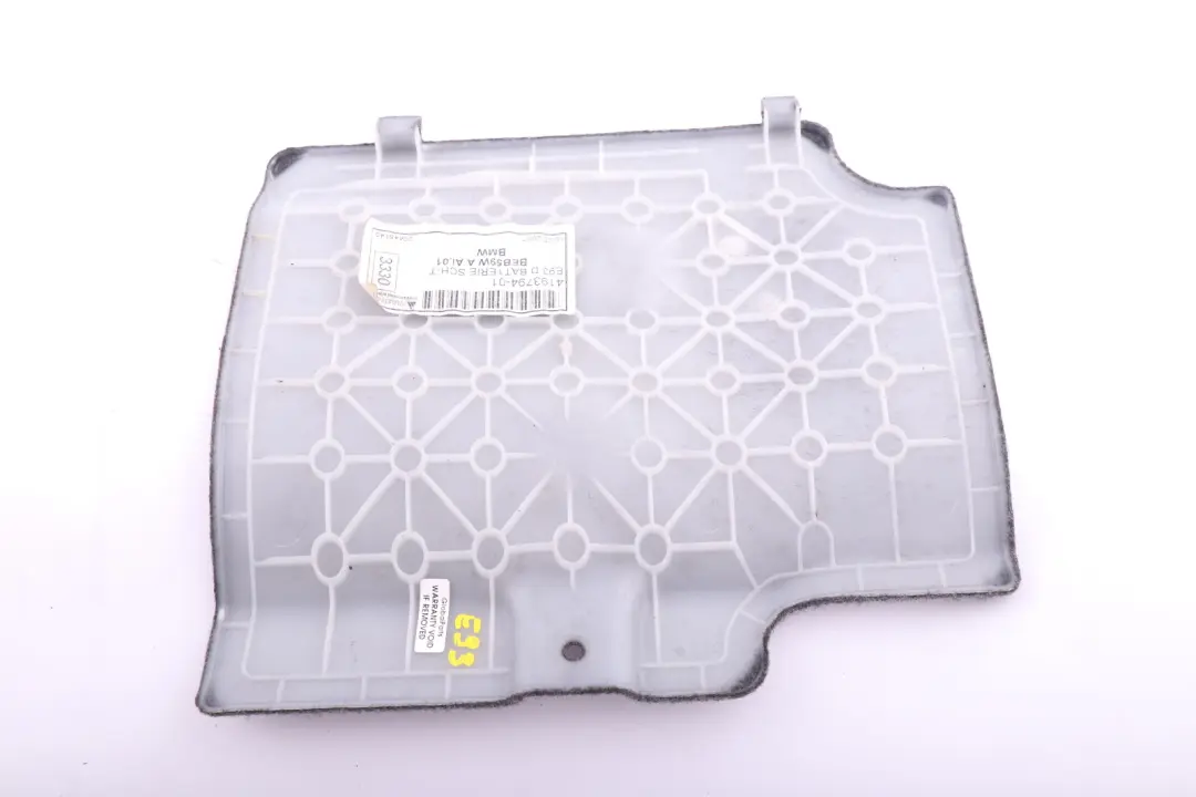 E93N LCI Battery Cover Luggage Compartment to BMW 3 Series E93 with Part number 9126821 BMW 3 Series E93 E93N LCI Battery Cover Luggage Compartment - SKU 9126821 - Part number 9126821