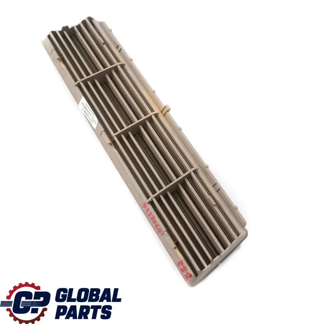 Embellecedor Rejilla Salida Aire Trasera Beige 6963411 para BMW E88 con número de pieza 9127060 BMW E88 Embellecedor Rejilla Salida Aire Trasera Beige 6963411 - SKU 9127060-1 - Número de pieza 9127060