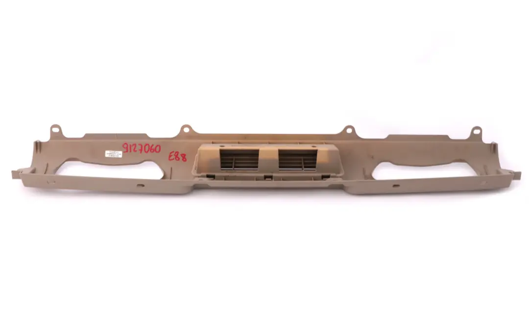 BMW 1 Series E88 Interior Trim Cover Air Outlet Grille Rear Beige - SKU 9127060 - Part number 9127060