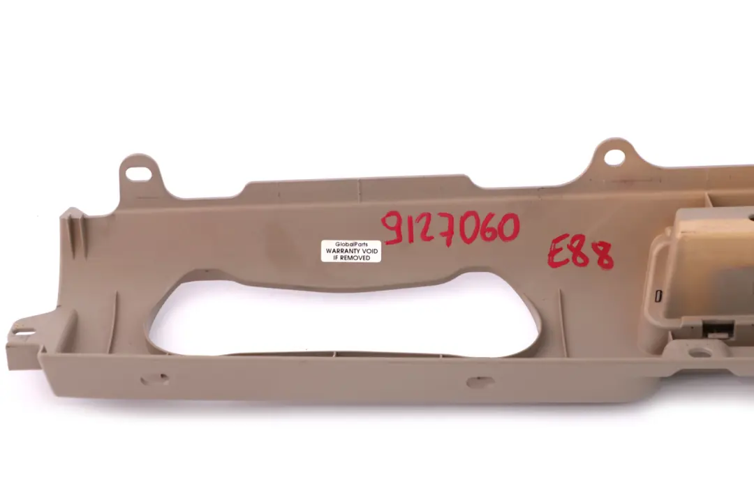 BMW 1 Series E88 Interior Trim Cover Air Outlet Grille Rear Beige - SKU 9127060 - Part number 9127060