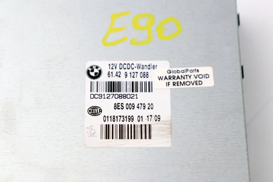 DC/DC Variatore Diesel 9253208 per BMW E81 E87N E90 E91 con numero di parte 9127088 BMW E81 E87N E90 E91 DC/DC Variatore Diesel 9253208 - SKU 9127088 - Numero di parte 9127088