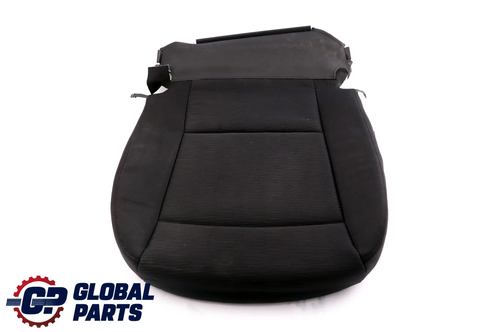BMW 1 Series E87 LCI Front Left Right Seat N/O/S Cloth Fabric Trim Cover Black