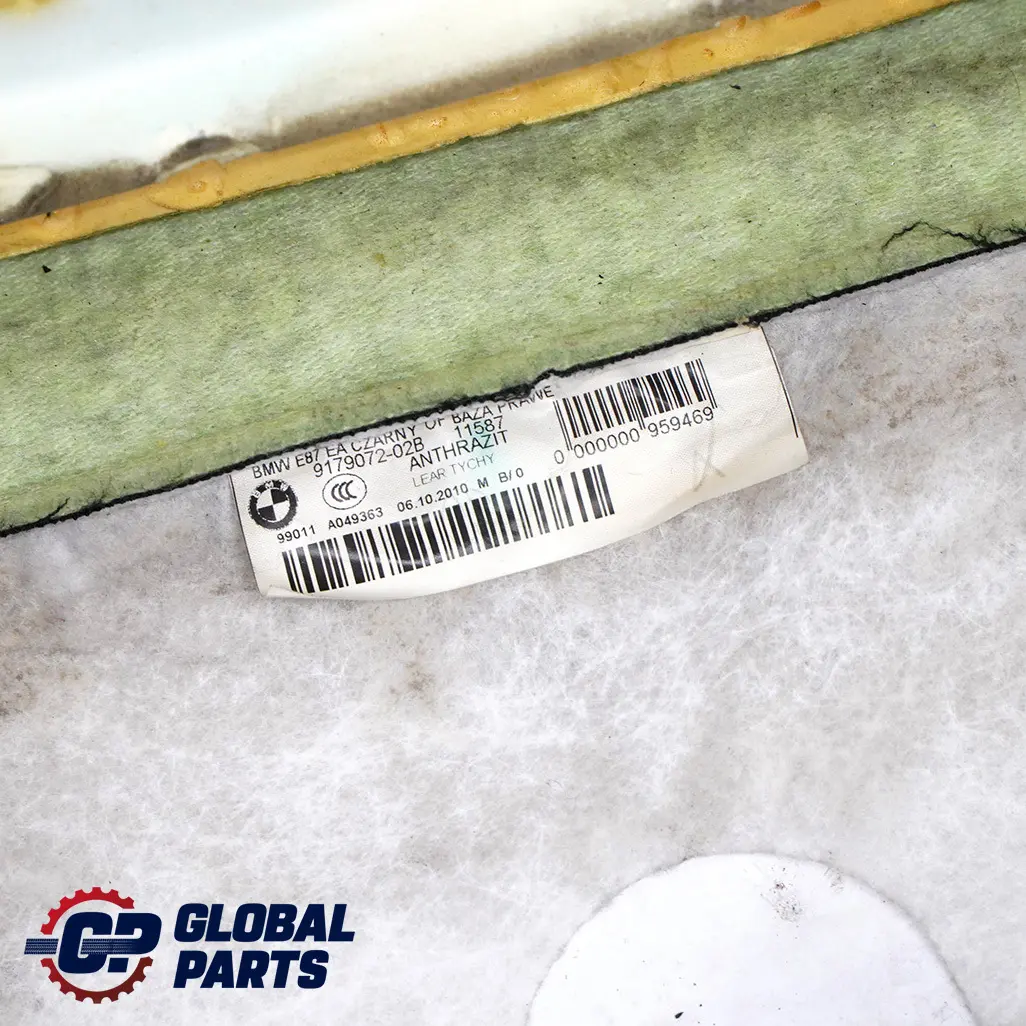 BMW E87 LCI Asiento Delantero Derecho Resto Funda Tela Elektra - SKU 9127280-1 - Número de pieza 9127280