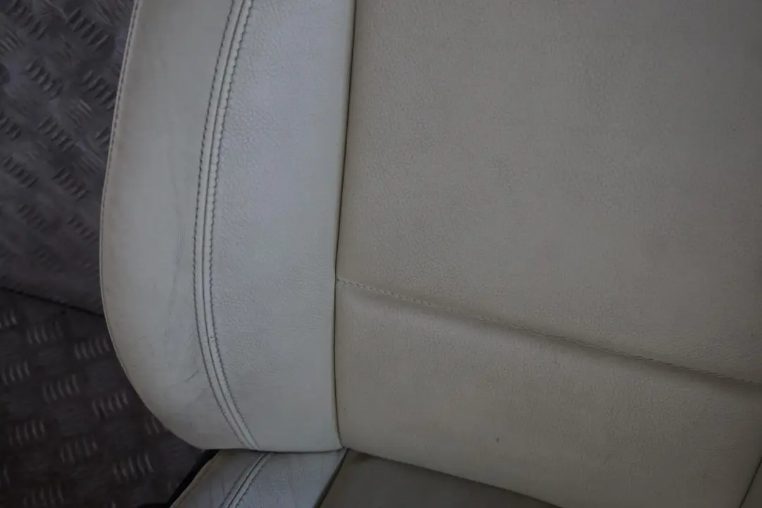 BMW 1 Series E87 LCI Heated Lemon Leather Interior Front Right O/S Side Seat - SKU 9127346 - Part number 9127346