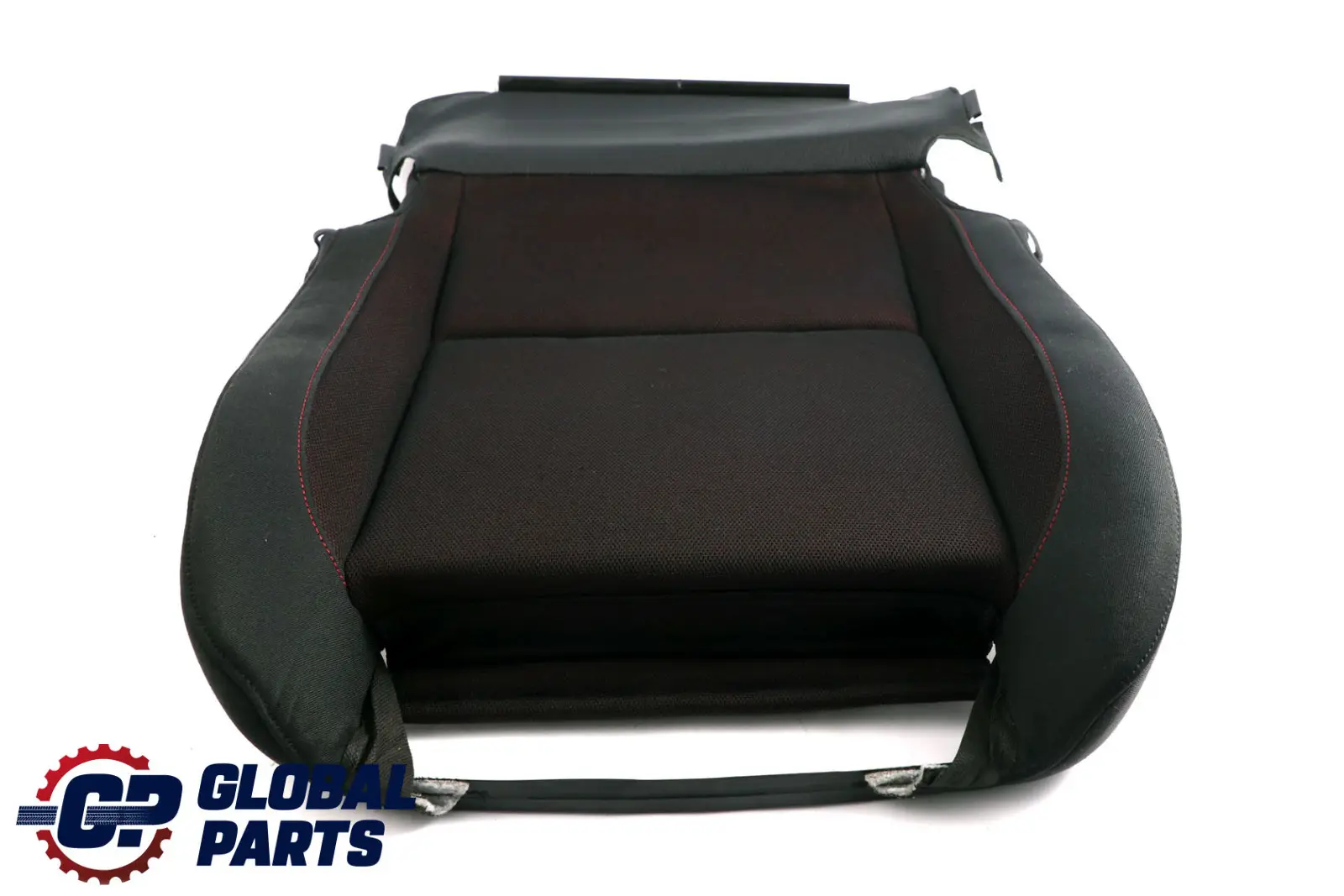 BMW 1 E87 LCI Front Sport Seat Cloth Trim Cover Network Cranberry Red