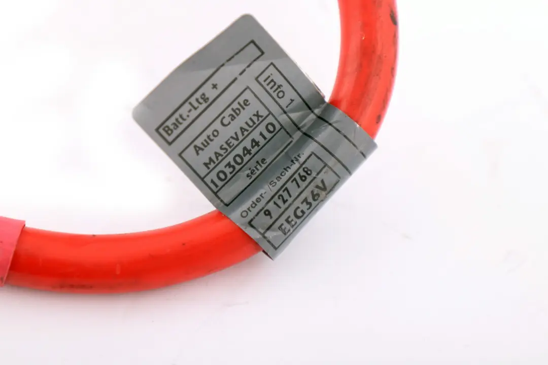 Positive Battery Cable Plus Pole Lead to BMW 5 Series E60 E61 with Part number 9127768 BMW 5 Series E60 E61 Positive Battery Cable Plus Pole Lead - SKU 9127768-1 - Part number 9127768