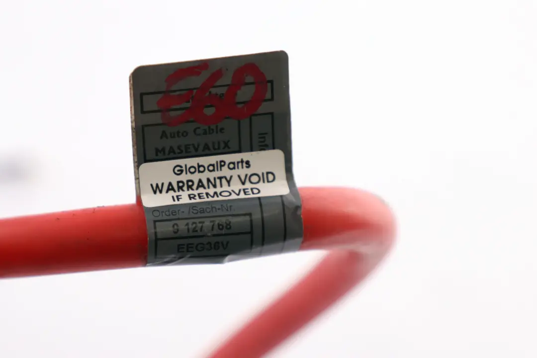 Cavo Batteria Plus 6112 per BMW E60 E61 con numero di parte 9127768 BMW E60 E61 Cavo Batteria Plus 6112 - SKU 9127768 - Numero di parte 9127768