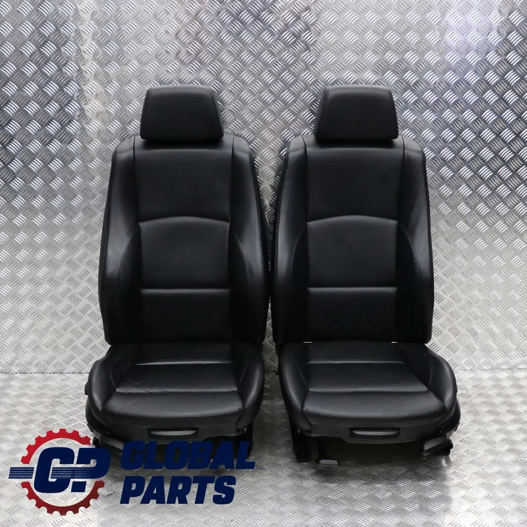BMW E87 LCI M Sport Heated Black Leather Interior Front Left Right Seat Seats