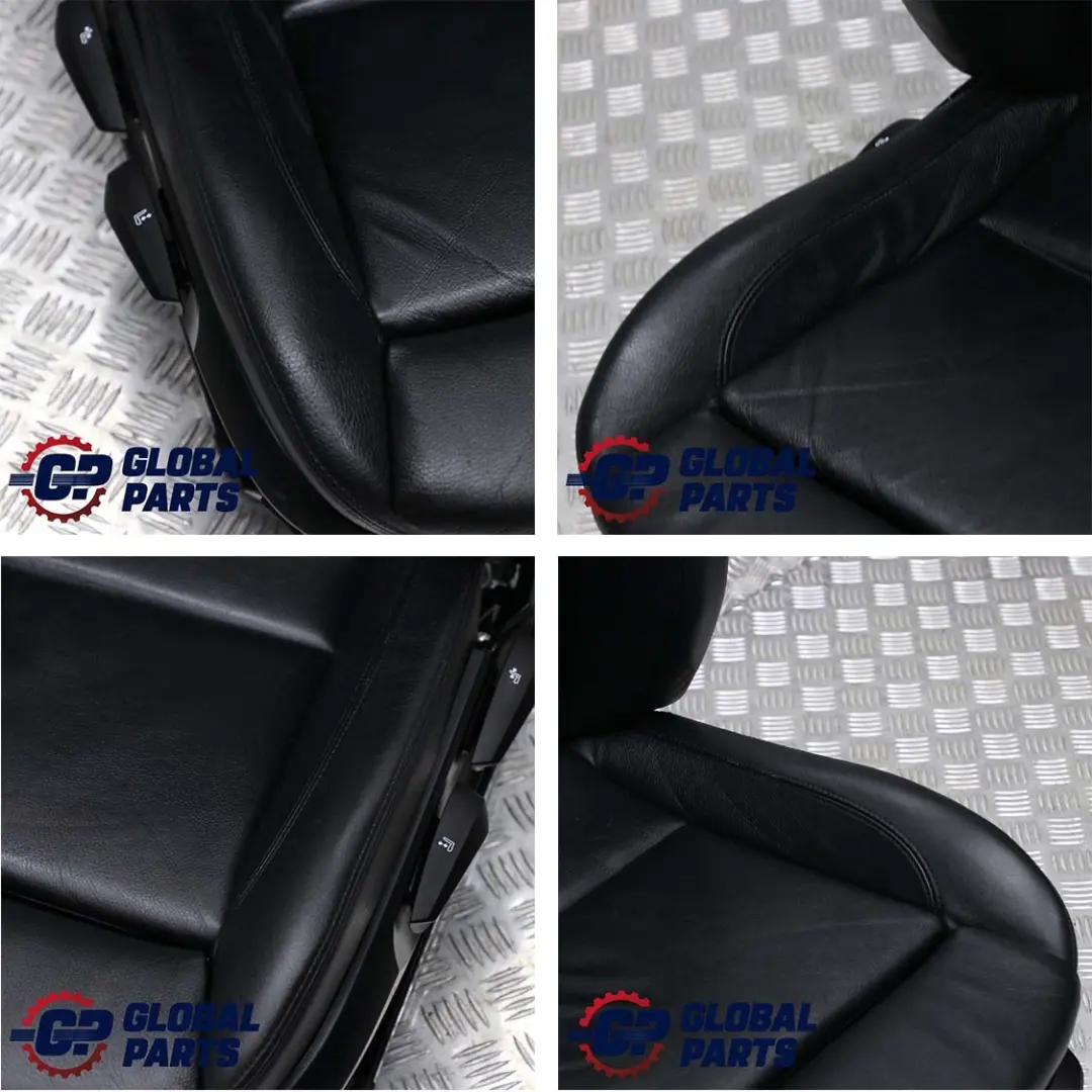 BMW E87 LCI M Sport Heated Black Leather Interior Front Left Right Seat Seats - SKU 9128274 - Part number 9128274