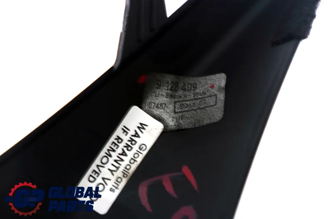 Embellecedor Columna BMW Z4 E89 Pilar A Izquierdo Schwarz Negro para con número de pieza 9128409 Embellecedor Columna BMW Z4 E89 Pilar A Izquierdo Schwarz Negro - SKU 9128409 - Número de pieza 9128409