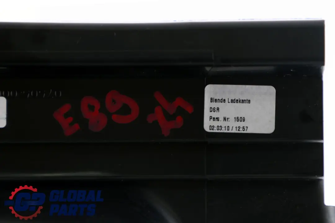 Blende Ladekante Gepäckraum 5147 für BMW Z4 er E89 mit Teilenummer 9128476 BMW Z4 er E89 Blende Ladekante Gepäckraum 5147 - SKU 9128476 - Teilenummer 9128476
