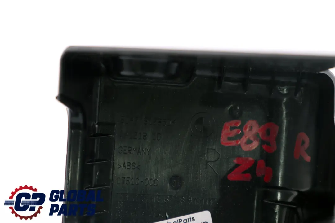 BMW Z4 Series E89 Covering Right O/S Trim Panel Trunk Floor - SKU 9128504 - Part number 9128504
