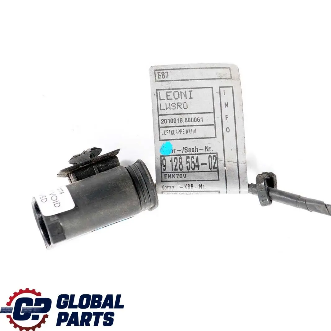 BMW 1 Series E81 E82 E87 LCI E88 Kabelsatz Luftklappe Vorne 9128564 - SKU 9128569-1 - Teilenummer 9128569