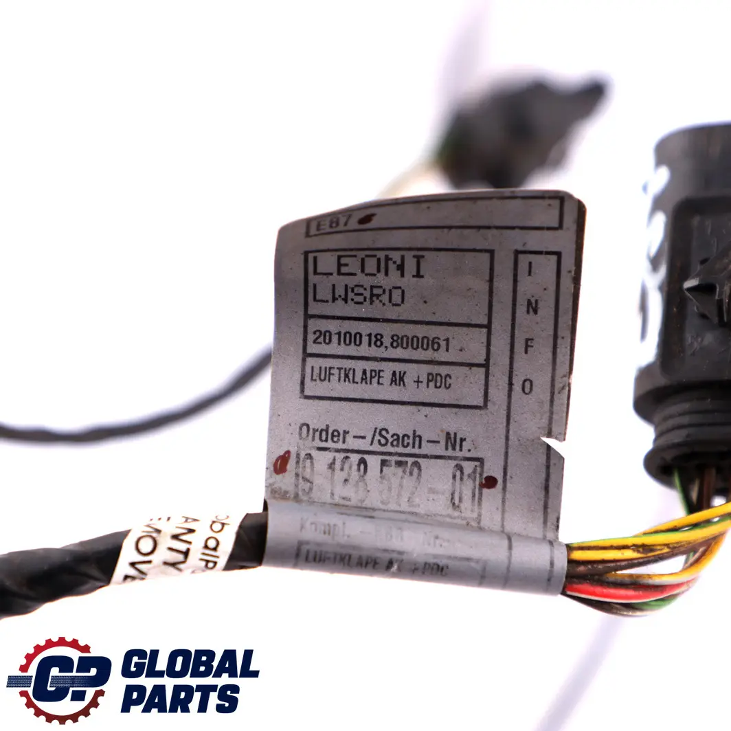 Cable Set PDC Front Wiring Loom BMW 1 Series E87 LCI E87N - SKU 9128573 - Part number 9128573