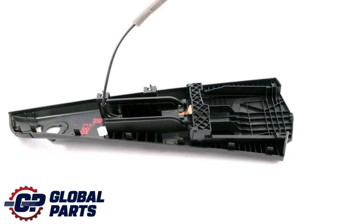 BMW 1 Series E88 Capping Side Trim Lateral Panel Rear Left N/S Black - SKU 9128773 - Part number 9128773
