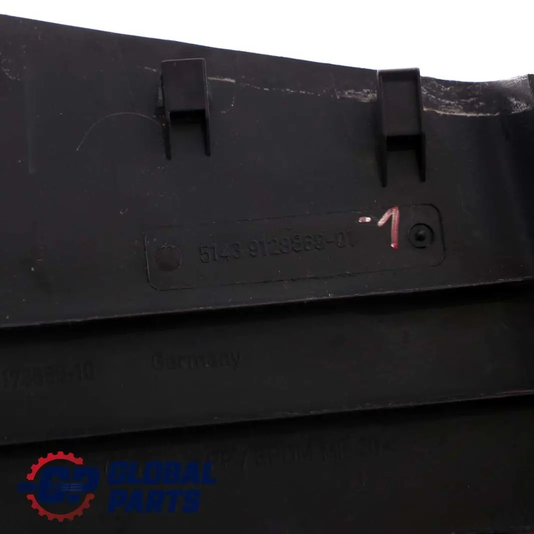 Pannello Di Rivestimento Colonna B In Basso A Destra Nero BMW E87 LCI - SKU 9128868-1 - Numero di parte 9128868