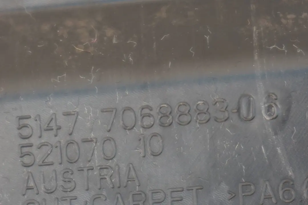 Reihe E91 2 Touring Verkleidung Gepäckraumboden vorne GRAU GREY 7068883 für BMW 3 mit Teilenummer 9128905 BMW 3 Reihe E91 2 Touring Verkleidung Gepäckraumboden vorne GRAU GREY 7068883 - SKU 9128905-2 - Teilenummer 9128905