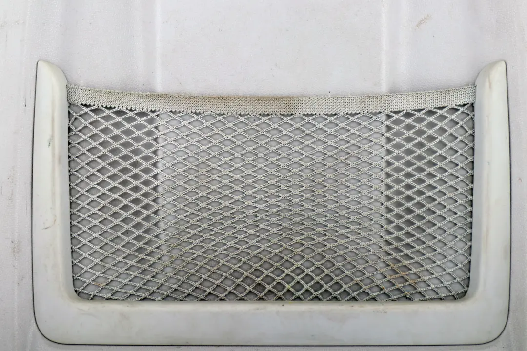 Front Seat Panel BMW E81 E82 E88 Back Rest With Net Bag Alaskagrau Grey - SKU 9128945 - Part number 9128945