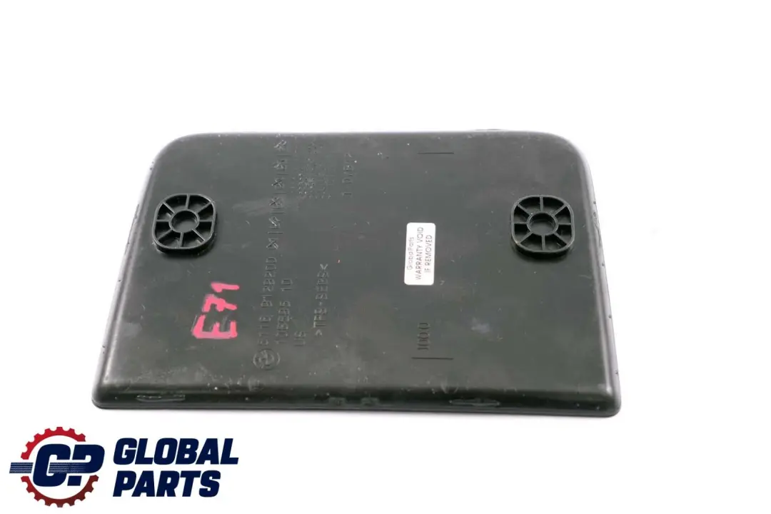 BMW X6 E71 Apoyabrazos Alfombrilla Consola Trasera Goma Inserto - SKU 9129200 - Número de pieza 9129200