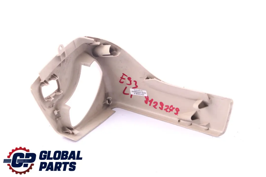 Blende Entriegelung Vorne Links Creambeige für BMW 3 er E93 mit Teilenummer 9129279 BMW 3 er E93 Blende Entriegelung Vorne Links Creambeige - SKU 9129279 - Teilenummer 9129279