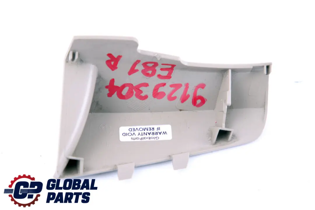 BMW 1 3 Series E81 E82 E88 Cover Seat Belt Catch Right O/S Beige - SKU 9129304 - Part number 6959286
