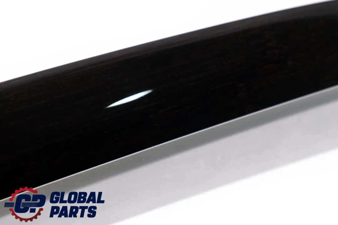 BMW X6 Series E71 Decor Wood Strip Trim Door Rear Right O/S Bamboo Grain Dark - SKU 9129394 - Part number 9129394