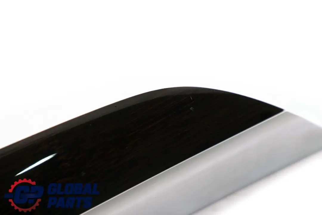 BMW X6 Series E71 Decor Wood Strip Trim Door Rear Right O/S Bamboo Grain Dark - SKU 9129394 - Part number 9129394