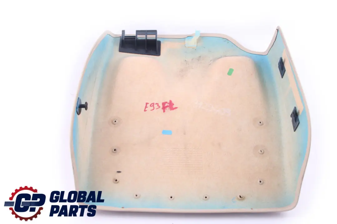 BMW 3 er E93 Rückwand Sitz Mit Netztasche Cremebeige - SKU 9129409 - Teilenummer 9129409