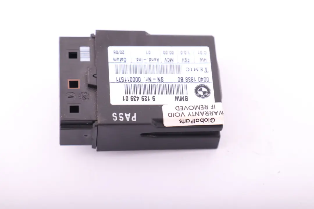 BMW E61 E92 F32 LCPA Sicherheitsgurt Steuermodul ECU - SKU 9129439 - Teilenummer 9129439