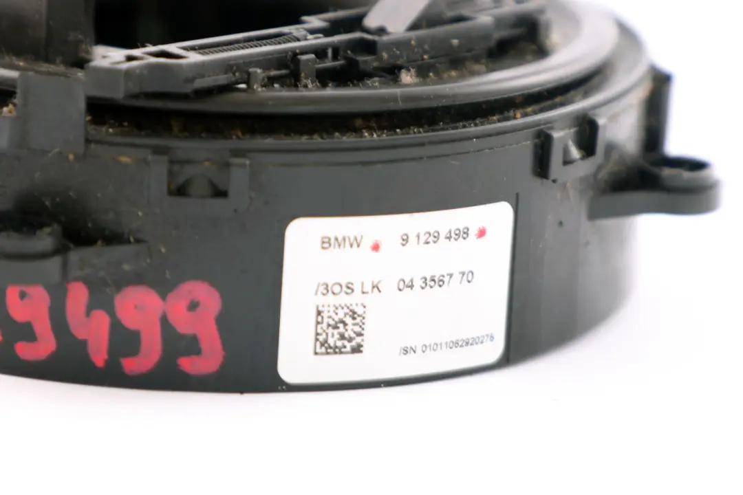 BMW E60 E61 E63 E64 E65 Coil Spring Cartridge Slip Ring Wiper Stalk - SKU 9129498 - Part number 6911515